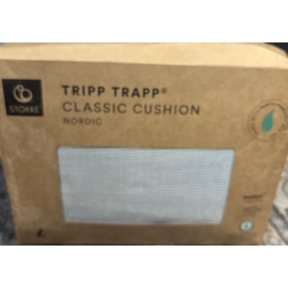 Stokke Tripp Trapp Classic Cushion, Nordic Grey - Pair with Tripp Trapp Chair